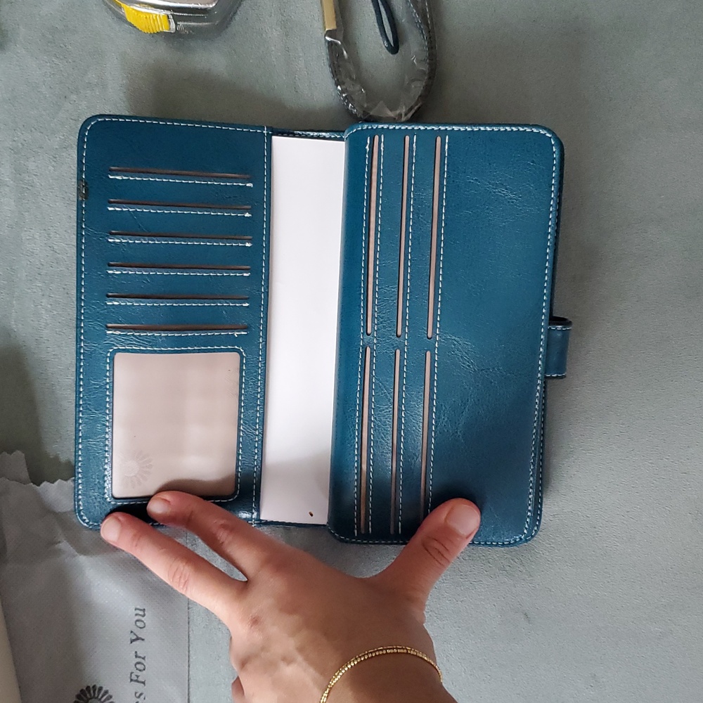 Blue Women's Wallet - Picture 7 of 7